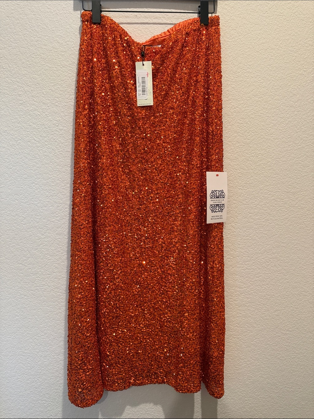 NWT Never Fully Dressed Orange
Sequin Dorris Skirt - Picture 13 of 15